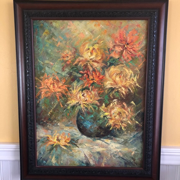 Vintage Original Framed Oil on Canvas - Picture 1 of 11